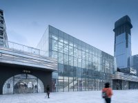 大型圖書館室內藏書展覽展示效果-第