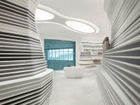 風化巖石室內空間展覽展示效果-1537-06