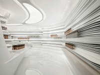 風化巖石室內空間展覽展示效果-1537-07