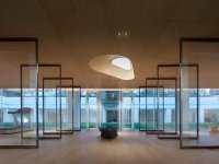 極簡先鋒藝術館室內空間展示效果-第15