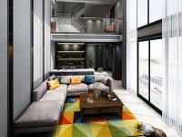 混搭風格別墅室內裝修裝飾效果展示-第1016期