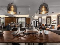 現代風格別墅室內裝修裝飾效果展示-1056-03