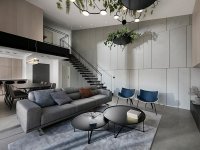 現代風格別墅室內裝修裝飾效果展示-1073-02