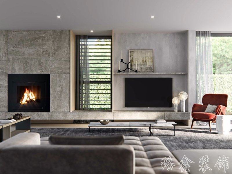 現代風格別墅室內裝修裝飾效果展示-第1075期