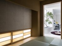 黑白簡約現代風格樓中樓室內裝修效果-1100-02