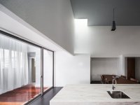 黑白簡約現代風格樓中樓室內裝修效果-1100-06