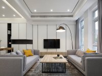 簡約現代風格樓中樓室內裝修裝飾效果-第1103期