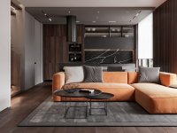 簡約現代風格樓中樓室內裝修裝飾效果-1105-01