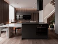 簡約現代風格樓中樓室內裝修裝飾效果-1105-03