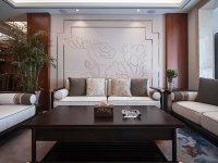 簡約現(xiàn)代風格樓中樓室內裝修裝飾效果-1109-02