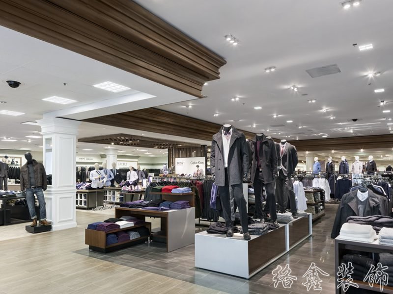 服裝商場專賣店室內裝修裝飾設計效果-第1117期