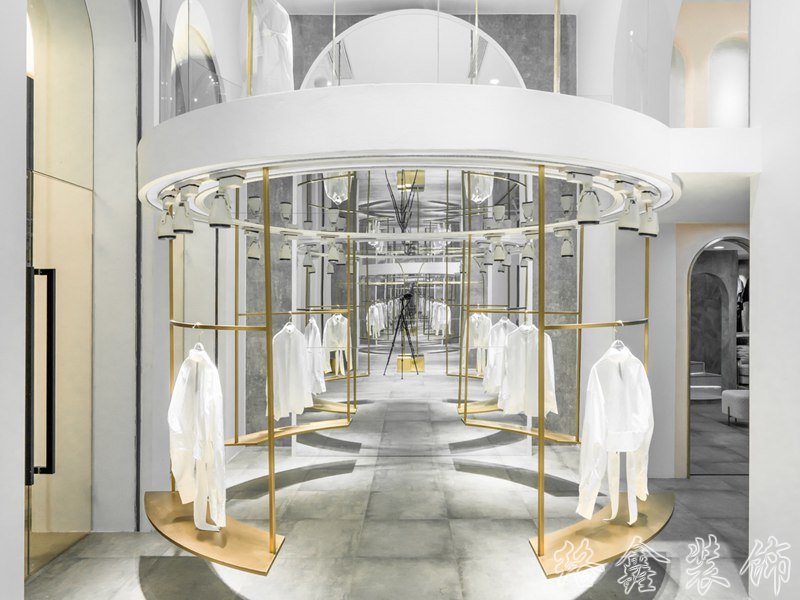 服裝專賣店室內裝修裝飾設計效果-第1118期