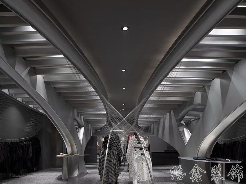 服裝專賣店室內裝修裝飾設計效果-第1121期