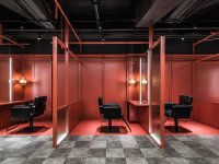 美發旗艦店室內裝修裝飾設計效果-1123-05