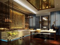 SPA水療會所室內裝修裝飾設計效果-1136-02