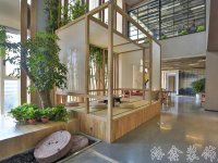 健身休閑養生會館室內裝修裝飾設計效果-1141-08