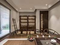 茶會所室內裝修裝飾設計效果-1142-03