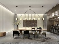 現代風格會所室內裝修裝飾設計效果-1153-02