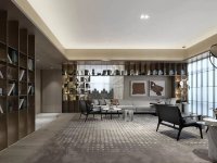 現代風格會所室內裝修裝飾設計效果-1153-05