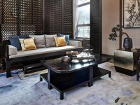 中式風格會所室內裝修裝飾設計效果-1162-09