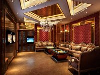 KTV娛樂會所室內(nèi)裝修裝飾設(shè)計(jì)效果-1180-05