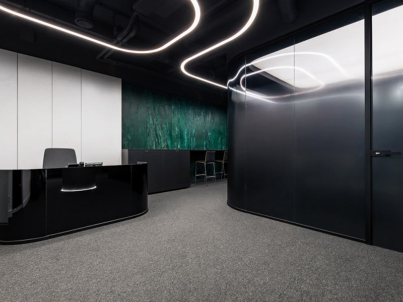 工業風格辦公室裝修裝飾設計效果-第1507期