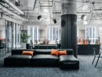 工業風格辦公室裝修裝飾設計效果-第1509期