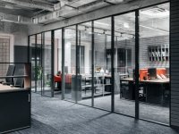 工業風格辦公室裝修裝飾設計效果-1509-02