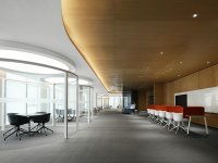 極簡主義風格辦公室裝修裝飾設計-1532-02