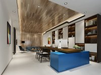 現代風格辦公室裝修裝飾設計效果-1560-03