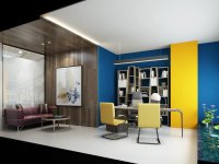 現代風格辦公室裝修裝飾設計效果-1560-04