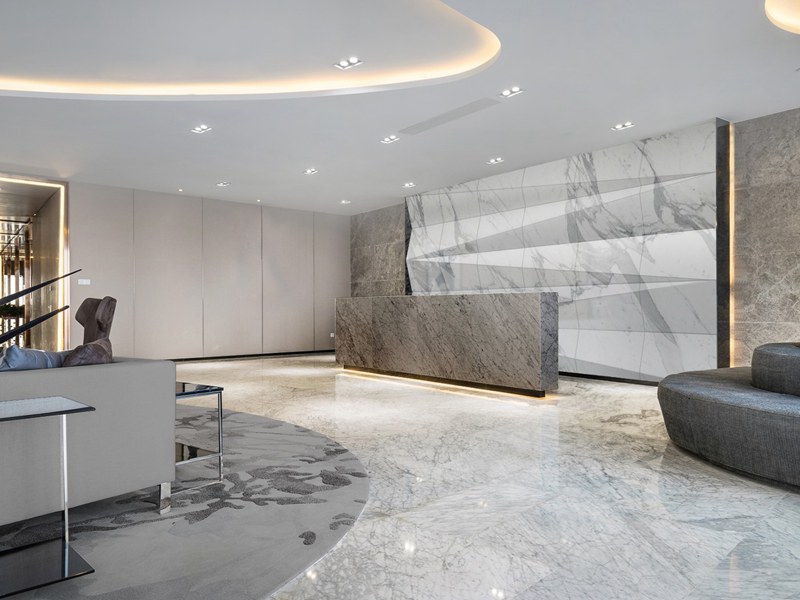 現代風格辦公室裝修裝飾設計效果-第1576期