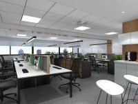現代風格辦公室裝修裝飾設計效果-1579-02