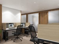 現代風格辦公室裝修裝飾設計效果-1579-03