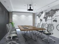 現代風格辦公室裝修裝飾設計效果-1579-06