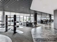 現代時尚辦公室裝修裝飾設計效果-1616-02