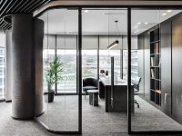 現代時尚辦公室裝修裝飾設計效果-1616-04