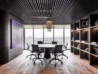 現代時尚辦公室裝修裝飾設計效果-1616-06