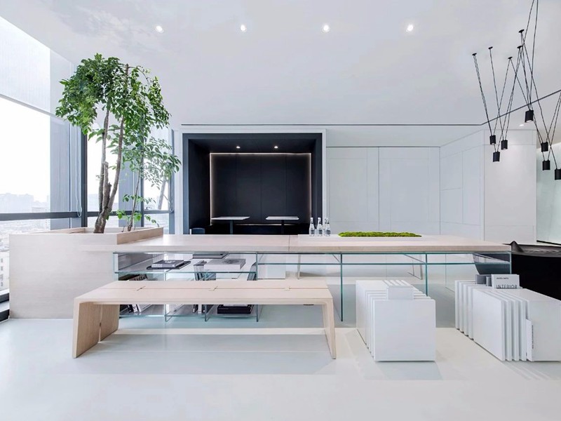 現代時尚辦公室裝修裝飾設計效果-第1618期