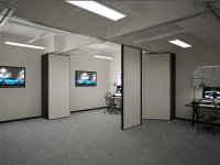 現代時尚辦公室裝修裝飾設計效果-1619-07