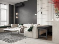 北歐風格家居裝修裝飾室內設計效果-A1009-04