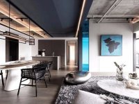 工業風格家居裝修裝飾室內設計效果-A5