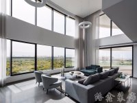 工業風格家居裝修裝飾室內設計效果-A508-2