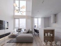 工業風格家居裝修裝飾室內設計效果-A509