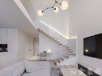 工業風格家居裝修裝飾室內設計效果-A509-2