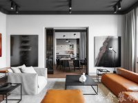 工業風格家居裝修裝飾室內設計效果-A517