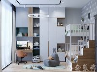 現代風格家居裝修裝飾室內設計效果-A8042-5