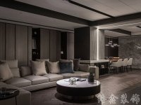 現代風格家居裝修裝飾室內設計效果-A8062-3