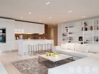 現代風格家居裝修裝飾室內設計效果-A8081-4