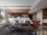 現代風格家居裝修裝飾室內設計效果-A8094-2